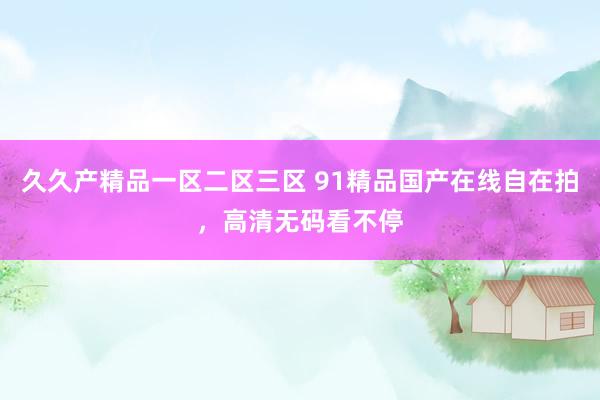 久久产精品一区二区三区 91精品国产在线自在拍，高清无码看不停