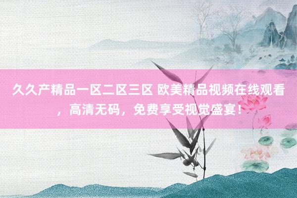 久久产精品一区二区三区 欧美精品视频在线观看，高清无码，免费享受视觉盛宴！